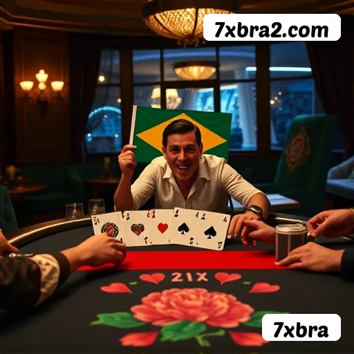 Roleta e blackjack 7xbra